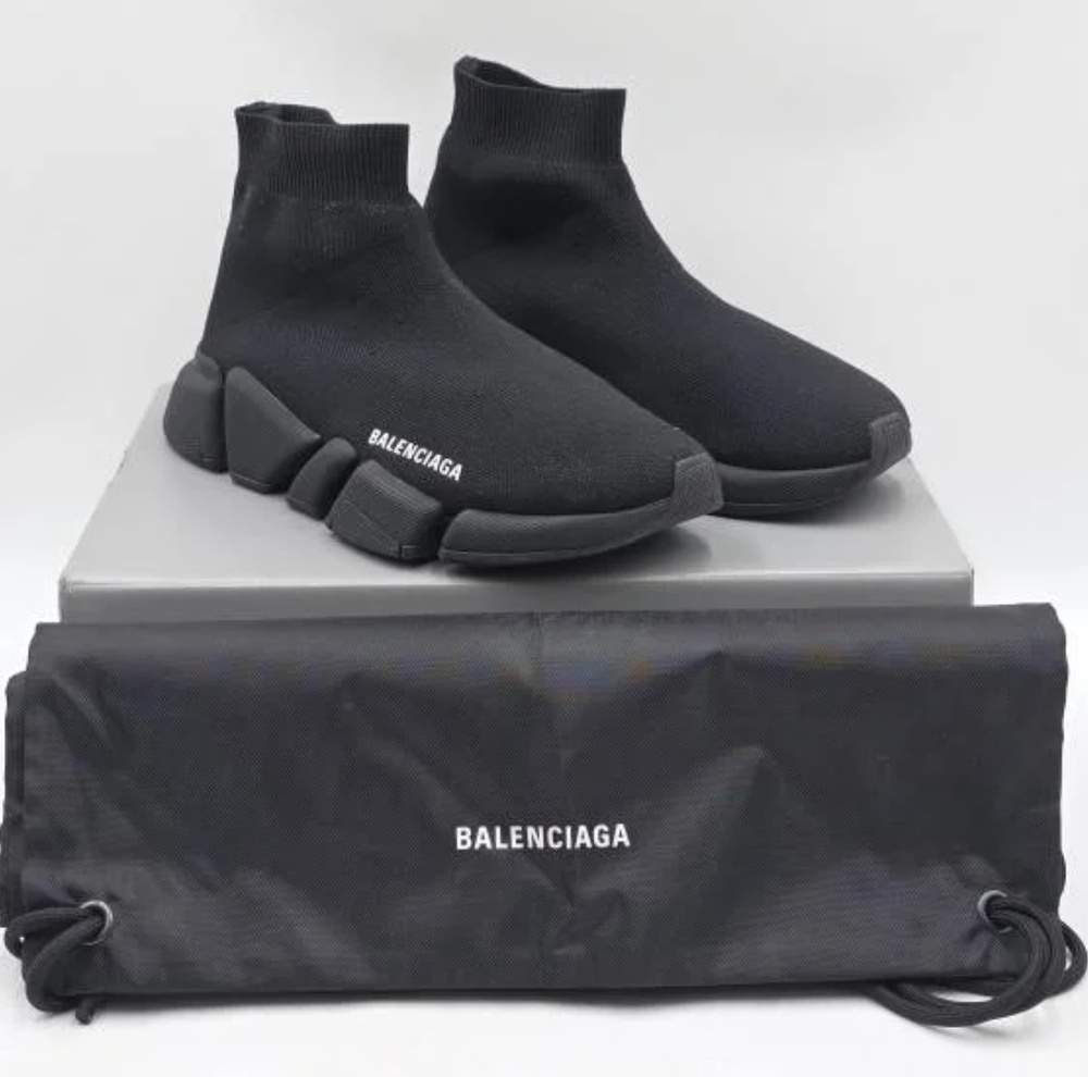 Balenciaga Speed 2.0 Fabric Sneakers Size 38